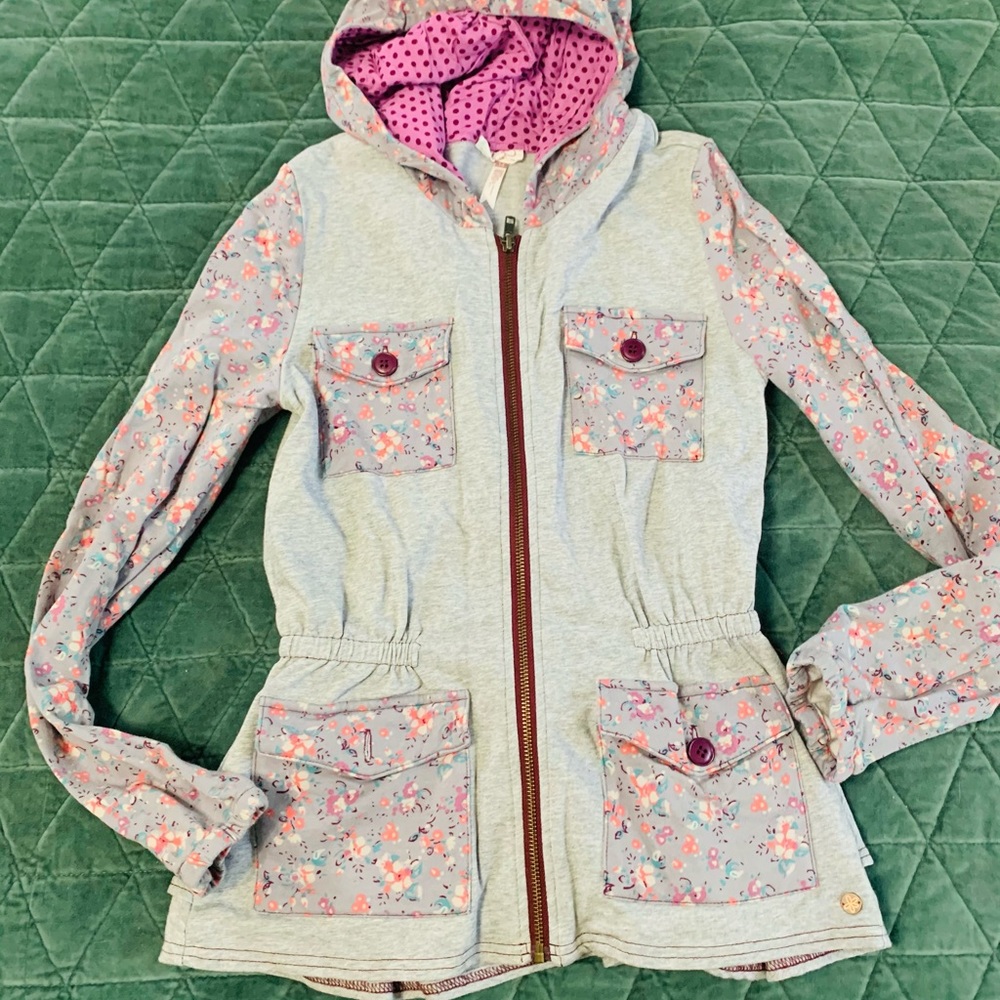 Matilda Jane floral hoodie
